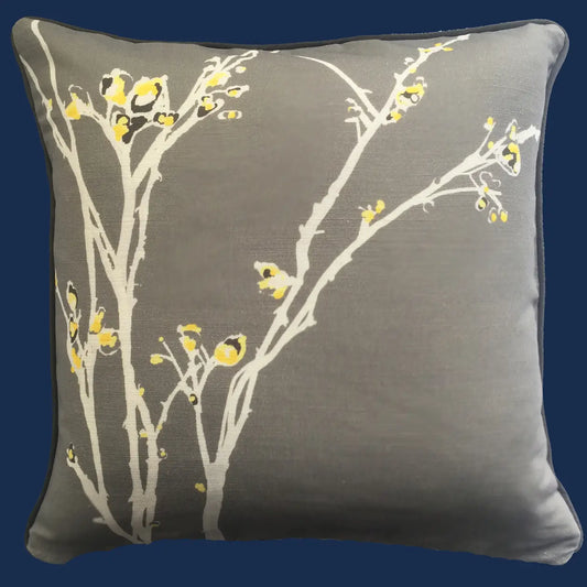 Hedgerow Grey Feather Cushion
