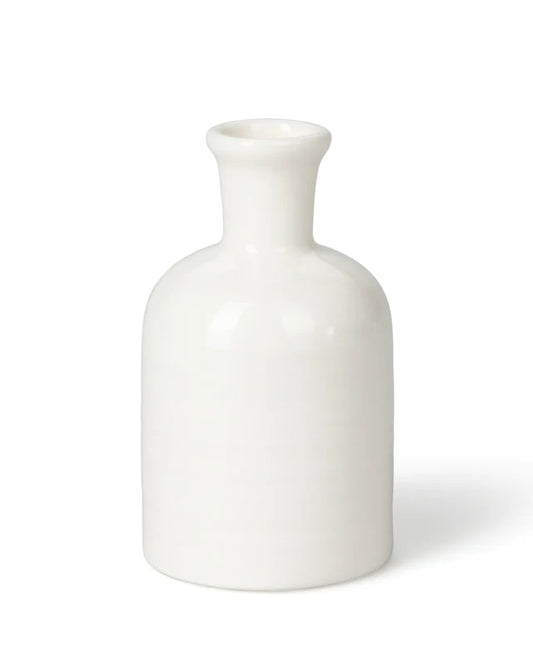 Chalk Porcelain Vase White